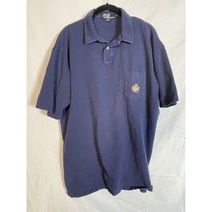 Polo by Ralph Lauren 2 Button Polo Blue Size XL Cotton USA Vintage